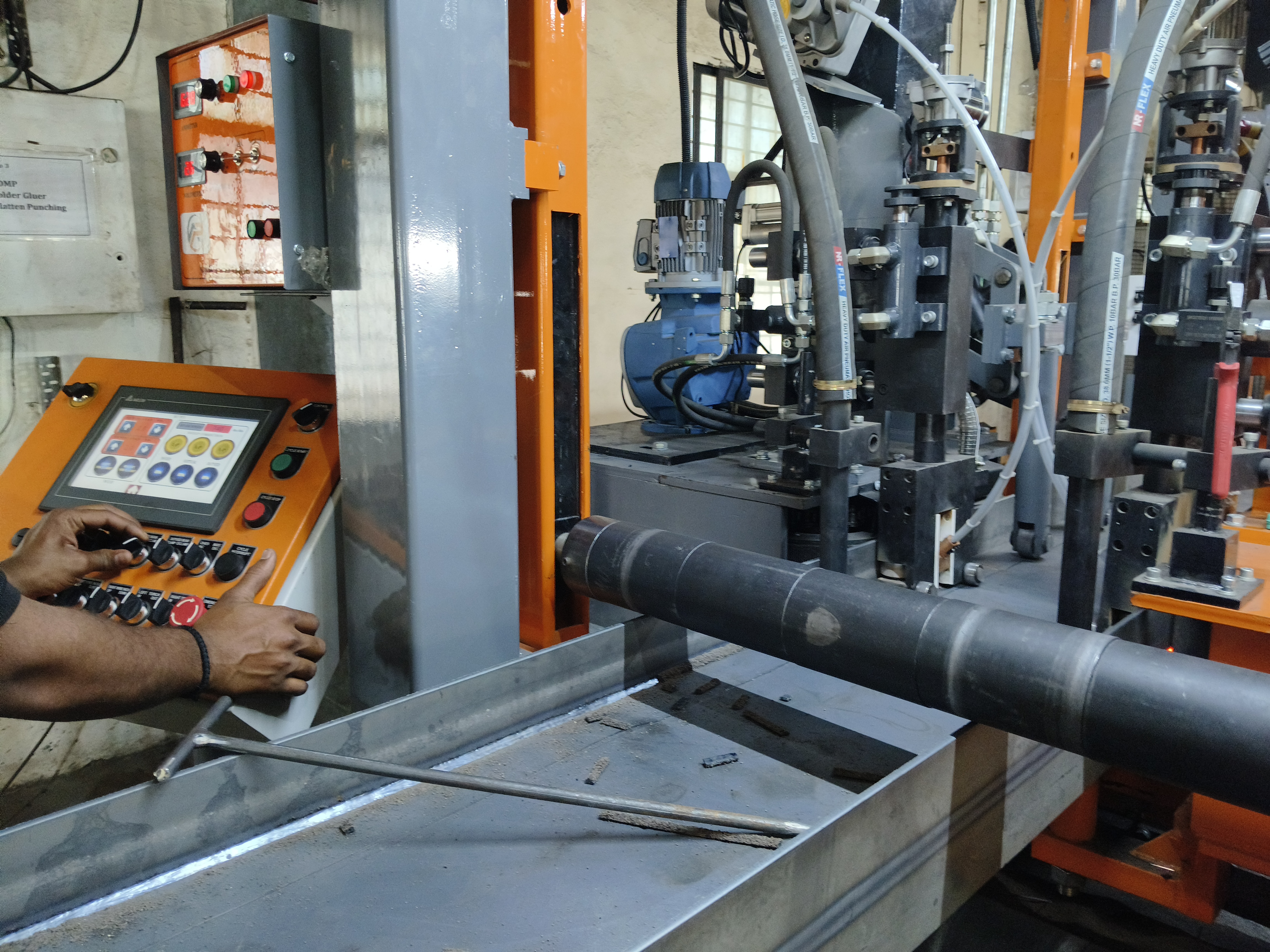 PEB Beam Welding Automation