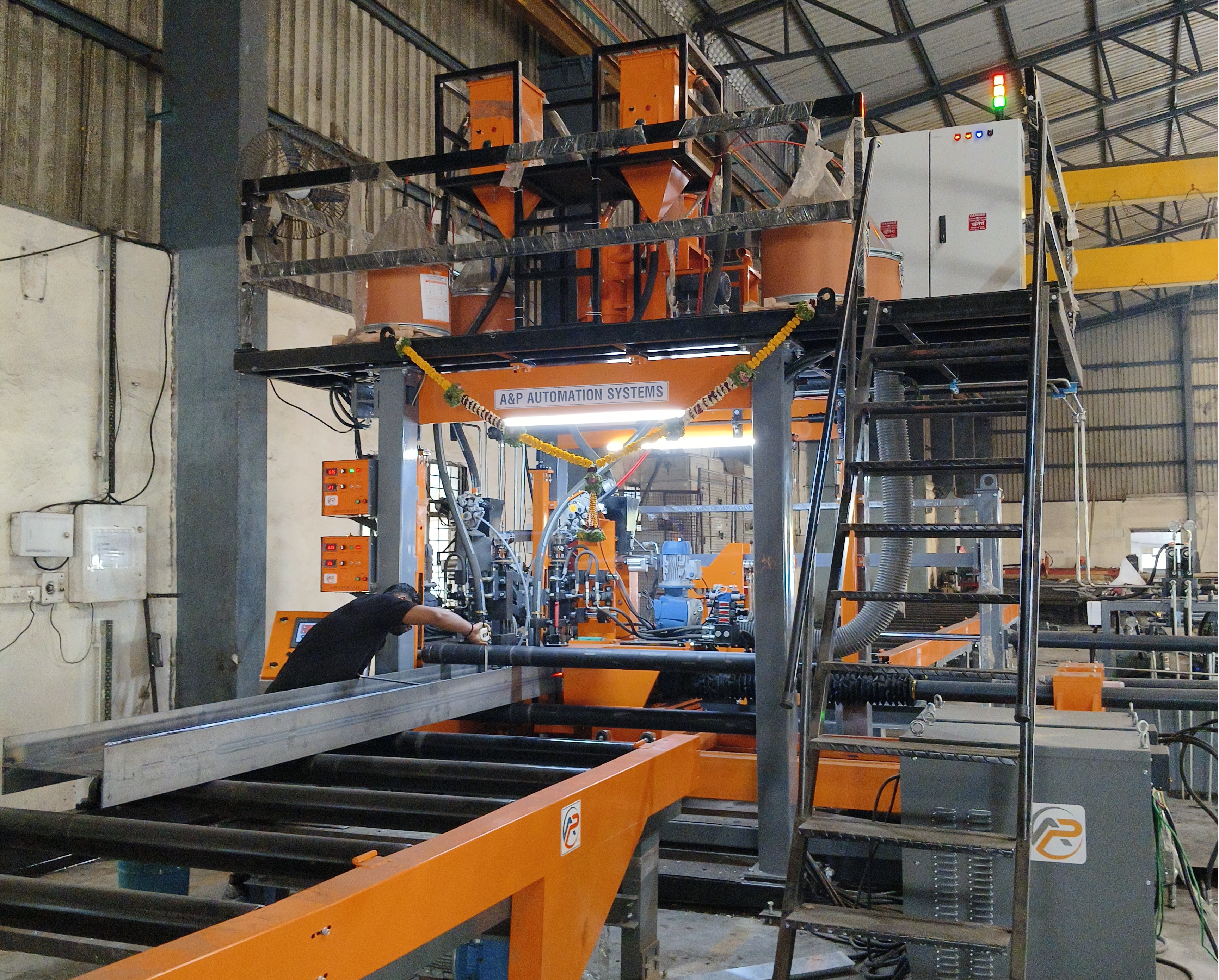 PEB Beam Welding Automation
