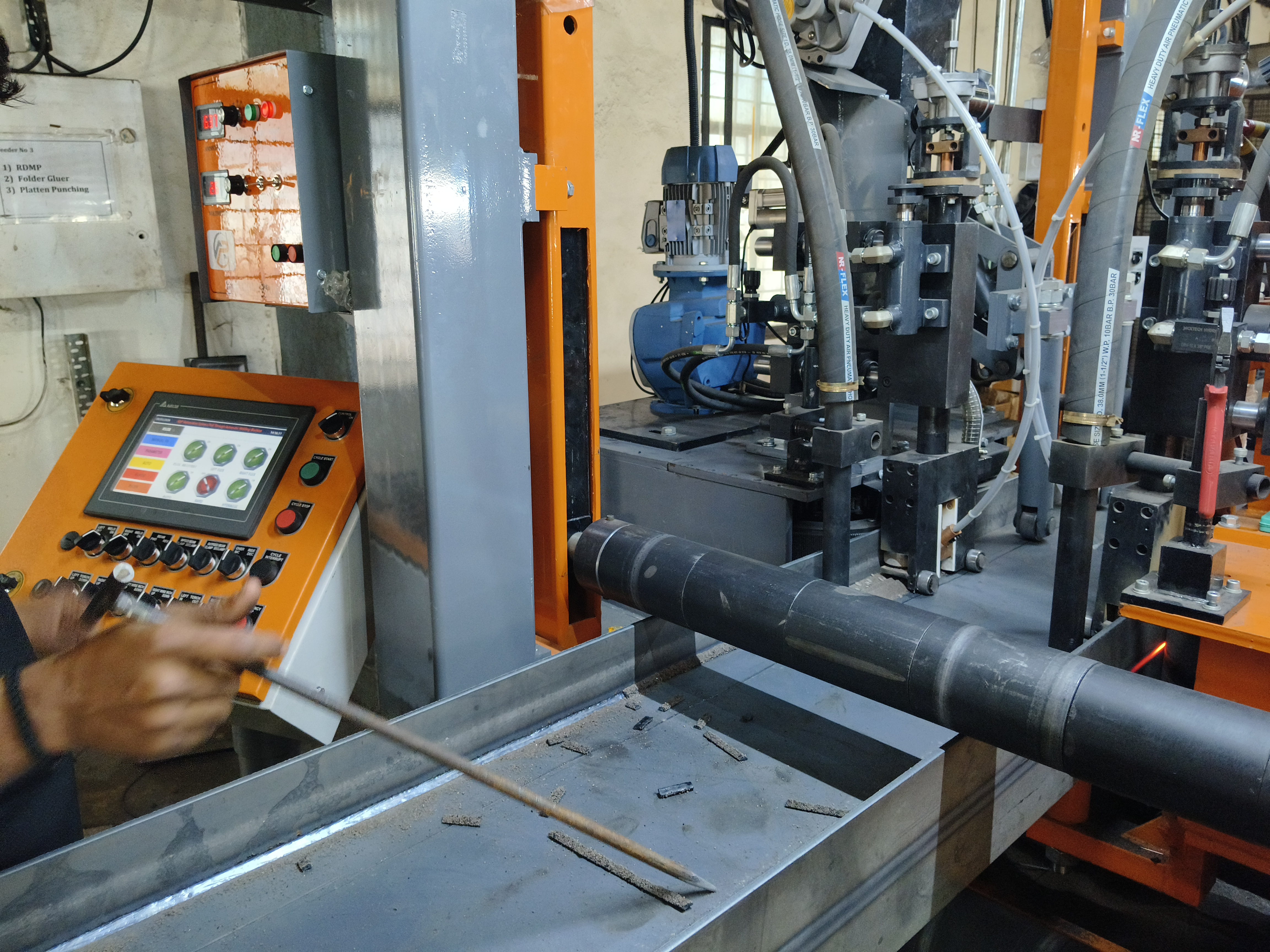 PEB Beam Welding Automation